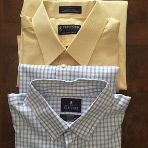 Stafford Button Down Dress Shirts